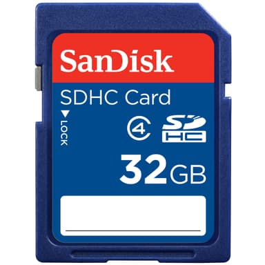 SanDisk 32GB SDHC muistikortti