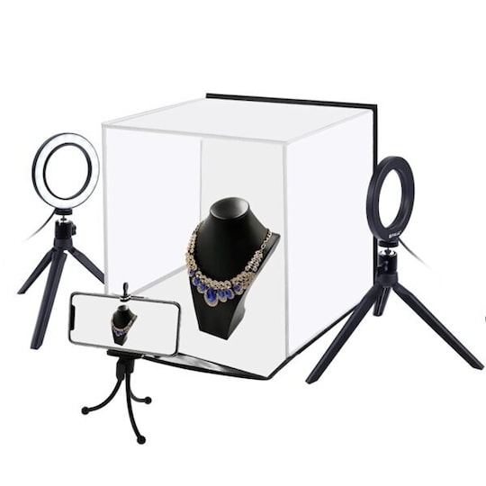 Taitettava Fotobox / Valokuvausstudio - 30cm