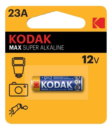 Kodak ULTRA alkali 23A -akku (1 pakkaus)