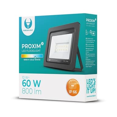 Forever LED Valonheitin IP66 10W 6000K