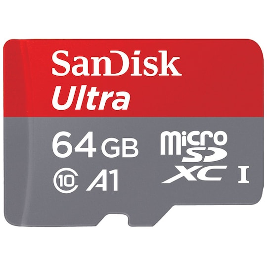 SanDisk Ultra Micro SD muistikortti 64 GB