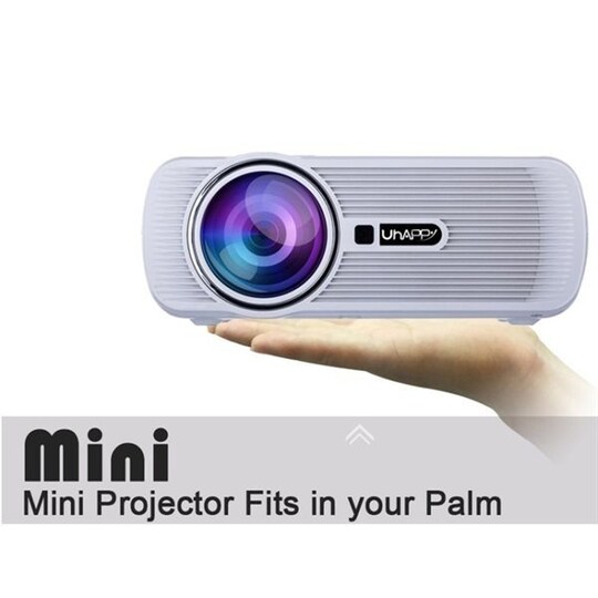 Projektori Mini LED HD 1080P