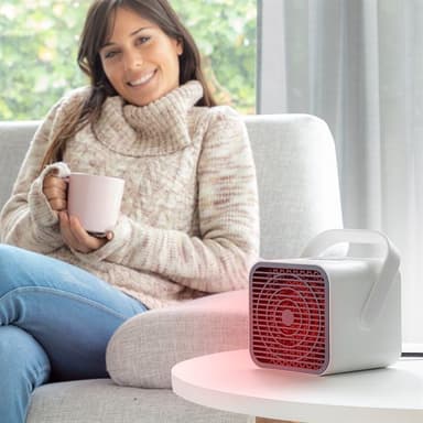 InnovaGoods Kannetava Keraaminen Lämmitin 500W