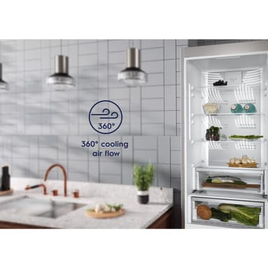 Electrolux Jääkaappi-pakastin yhdistelmä LNT7ME32M1 (Mattalasi)