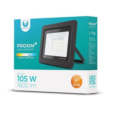 Forever LED Valonheitin IP66 20W 6000K