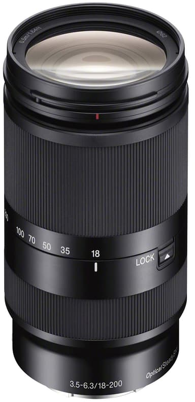 Sony SEL-18200LE 18-200mm E-mount objektiivi