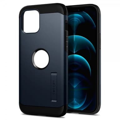 Spigen iPhone 12 Pro Max Suojakuori Tough Armor Metal Slate