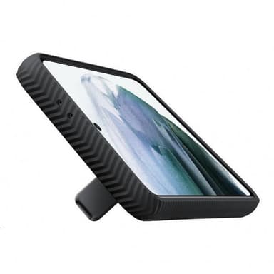 Samsung Original Galaxy S21 Plus Kuori Protective Standing Cover Musta