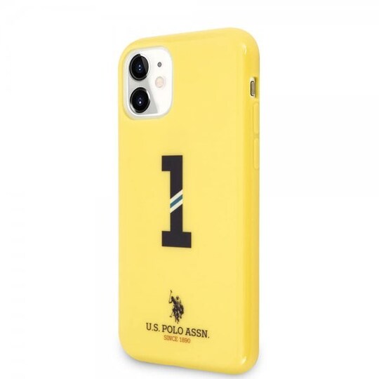 U.S. Polo iPhone 11 Kuori No 1 Keltainen