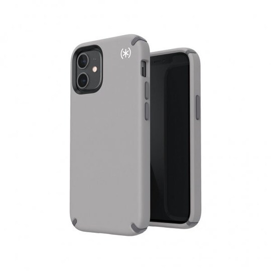 iPhone 12 Mini Suojakuori Presidio2 Pro Cathedral Grey/Graphite Grey/White