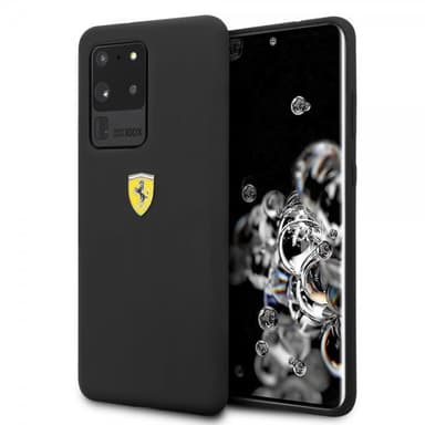 Ferrari Samsung Galaxy S20 Ultra Kuori Logolla Musta