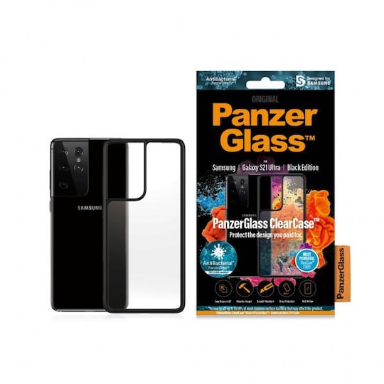 Samsung Galaxy S21 Ultra Kuori ClearCase Black Edition