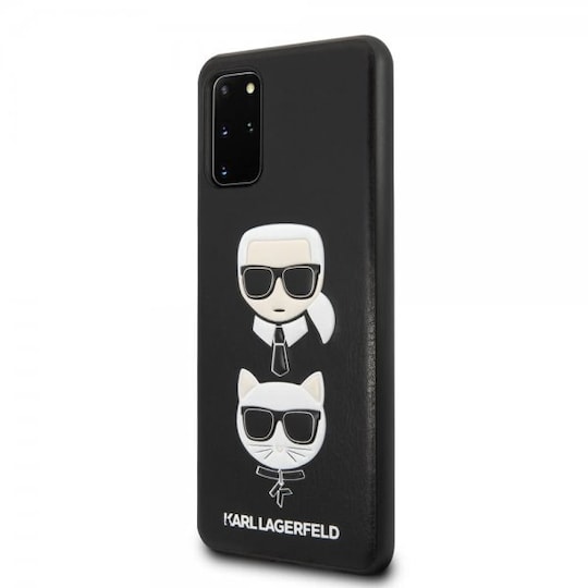 Karl Lagerfeld Samsung Galaxy S20 Plus Kuori Karl & Choupette Musta
