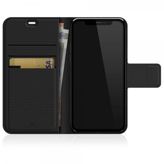 Samsung Galaxy A50 Kotelo 2 in 1 Wallet Case Musta