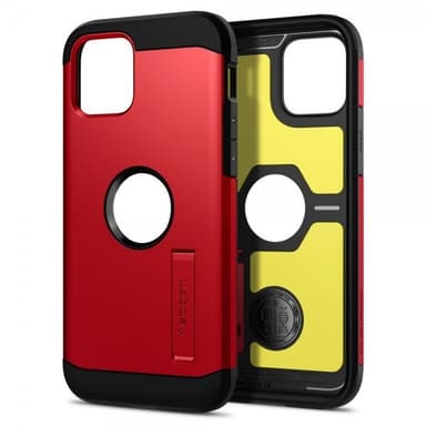 Spigen iPhone 12 Mini Suojakuori Tough Armor Punainen