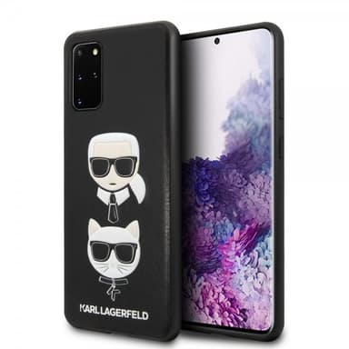 Karl Lagerfeld Samsung Galaxy S20 Plus Kuori Karl & Choupette Musta