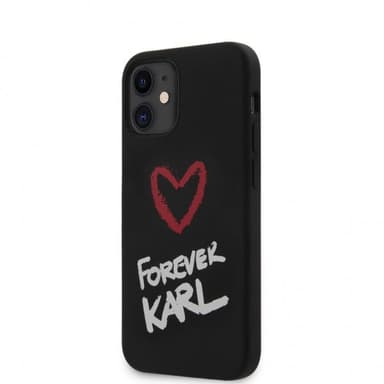 iPhone 12 Mini Suojakuori Forever Karl Musta