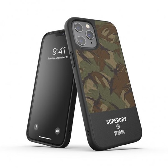 Superdry iPhone 12 Pro Max Suojakuori Moulded Case Canvas Camouflage