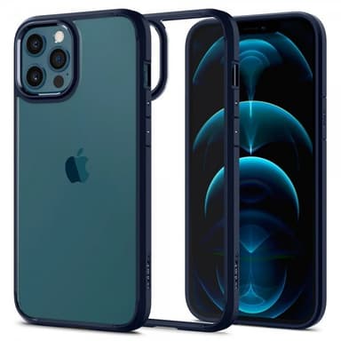 Spigen iPhone 12/iPhone 12 Pro Suojakuori Ultra Hybrid Navy Blue
