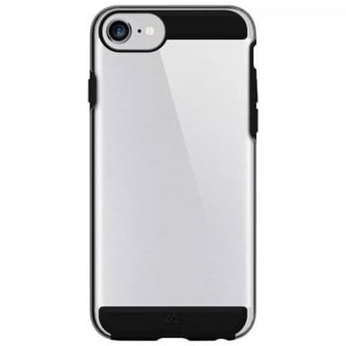 Black Rock iPhone 6/6S/7/8/SE Suojakuori Air Robust Case Musta Läpinäkyvä