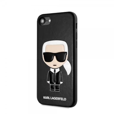 Karl Lagerfeld iPhone 7/8/SE Kuori Full Body Musta