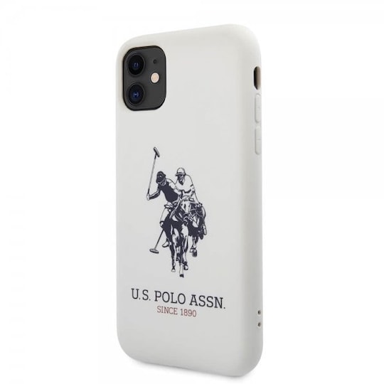 U.S. Polo iPhone 11 Skal Big Logo Vit