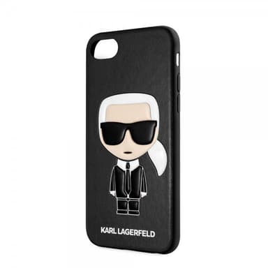 Karl Lagerfeld iPhone 7/8/SE Kuori Full Body Musta