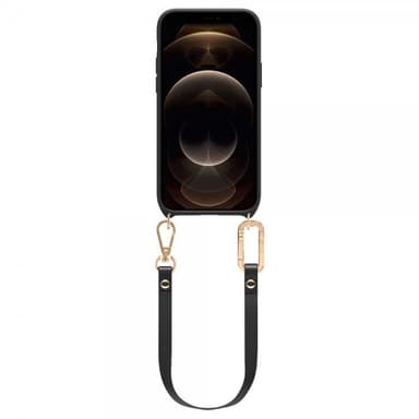 iPhone 12/iPhone 12 Pro Suojakuori Classic Charm Musta