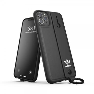iPhone 11 Pro Max Suojakuori OR Hand Strap Case Musta