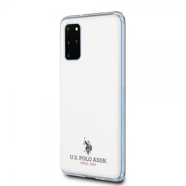 U.S. Polo Samsung Galaxy S20 Plus Suojakuori Logolla Valkoinen