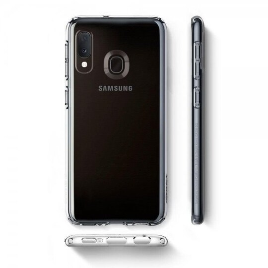 Samsung Galaxy A20E Kuori Liquid Crystal Läpinäkyvä Kirkas