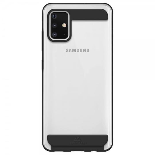 Black Rock Samsung Galaxy A51 Kuori Air Robust Case Musta Läpinäkyvä