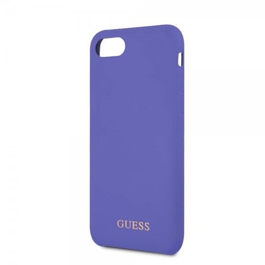 Guess iPhone 7/8/SE Kuori Silikoniii Logo Violetti