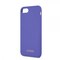 iPhone 7/8/SE Kuori Silikoniii Logo Violetti