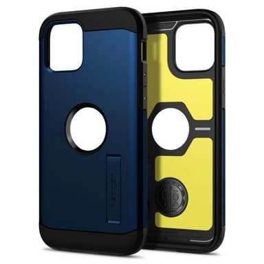 Spigen iPhone 12 Mini Suojakuori Tough Armor Navy Blue