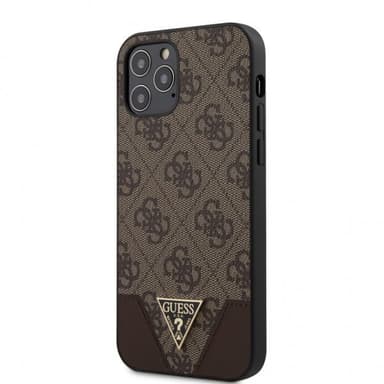 Guess iPhone 12/iPhone 12 Pro Suojakuori 4G Ruskea