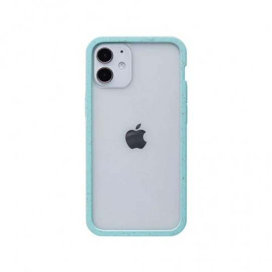 Pela iPhone 12 Mini Suojakuori Eco Friendly Clear Purist Blue