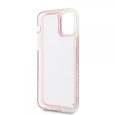 Karl Lagerfeld iPhone 11 Suojakuori Glow In The Dark Magenta