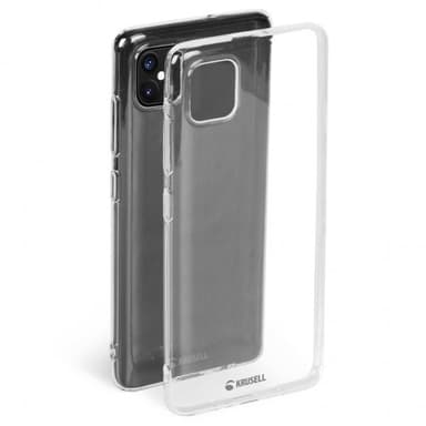 Krusell iPhone 12 Mini Suojakuori SoftCover Läpinäkyvä Kirkas