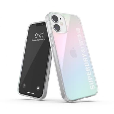 Superdry iPhone 12 Mini Suojakuori Snap Case Clear Holographic