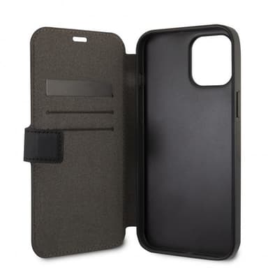 U.S. Polo iPhone 12/iPhone 12 Pro Kotelo Embroidery Musta