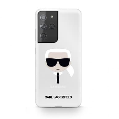 Karl Lagerfeld Samsung Galaxy S21 Ultra Kuori Iconic Karl Läpinäkyvä Kirkas