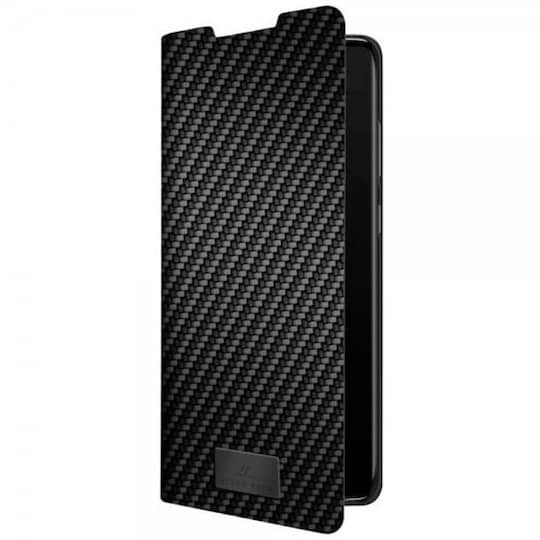 Black Rock Samsung Galaxy A51 Kotelo Flex Carbon Booklet Musta
