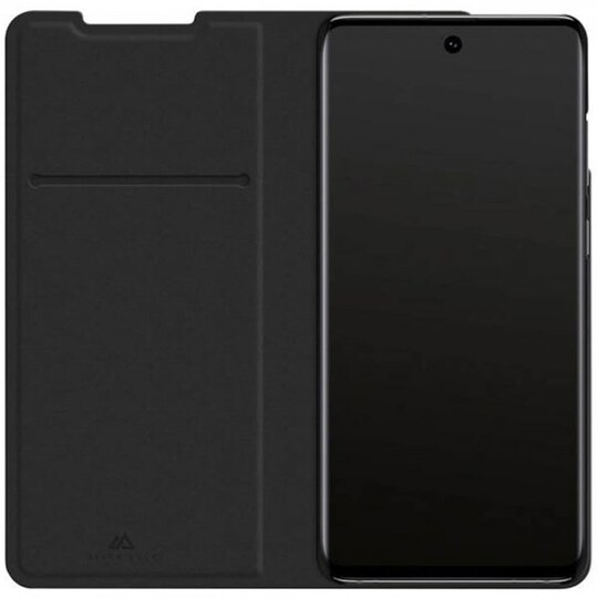 Samsung Galaxy A51 Kotelo Flex Carbon Booklet Musta