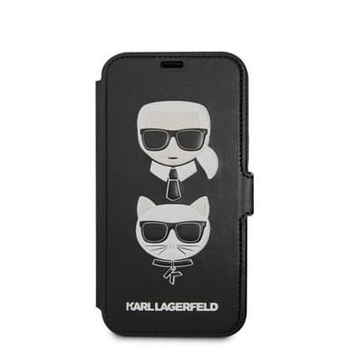 Karl Lagerfeld iPhone 12 Pro Max Suojakotelo Iconic Cover Musta