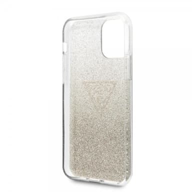 Guess iPhone 11 Pro Kuori Solid Kimallus Cover Kulta