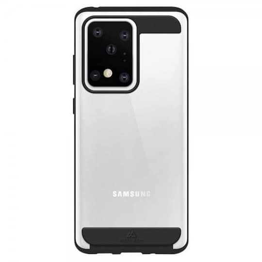 Black Rock Samsung Galaxy S20 Ultra Kuori Air Robust Case Musta Läpinäkyvä