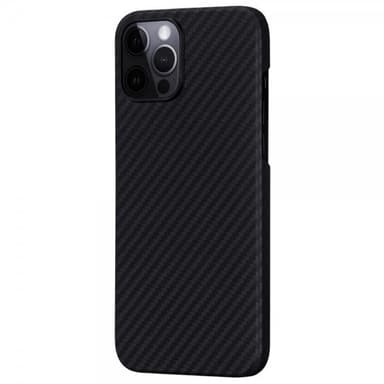 Pitaka iPhone 12 Pro Suojakuori MagEZ Case Musta/Harmaa Twill