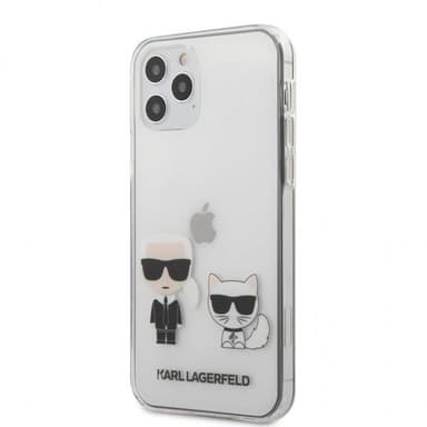 iPhone 12/iPhone 12 Pro Suojakuori Karl & Choupette Läpinäkyvä Kirkas