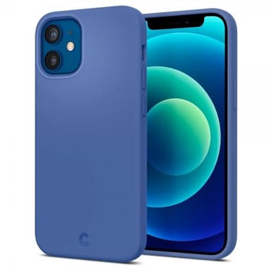 iPhone 12 Mini Suojakuori Silikoni Linen Blue